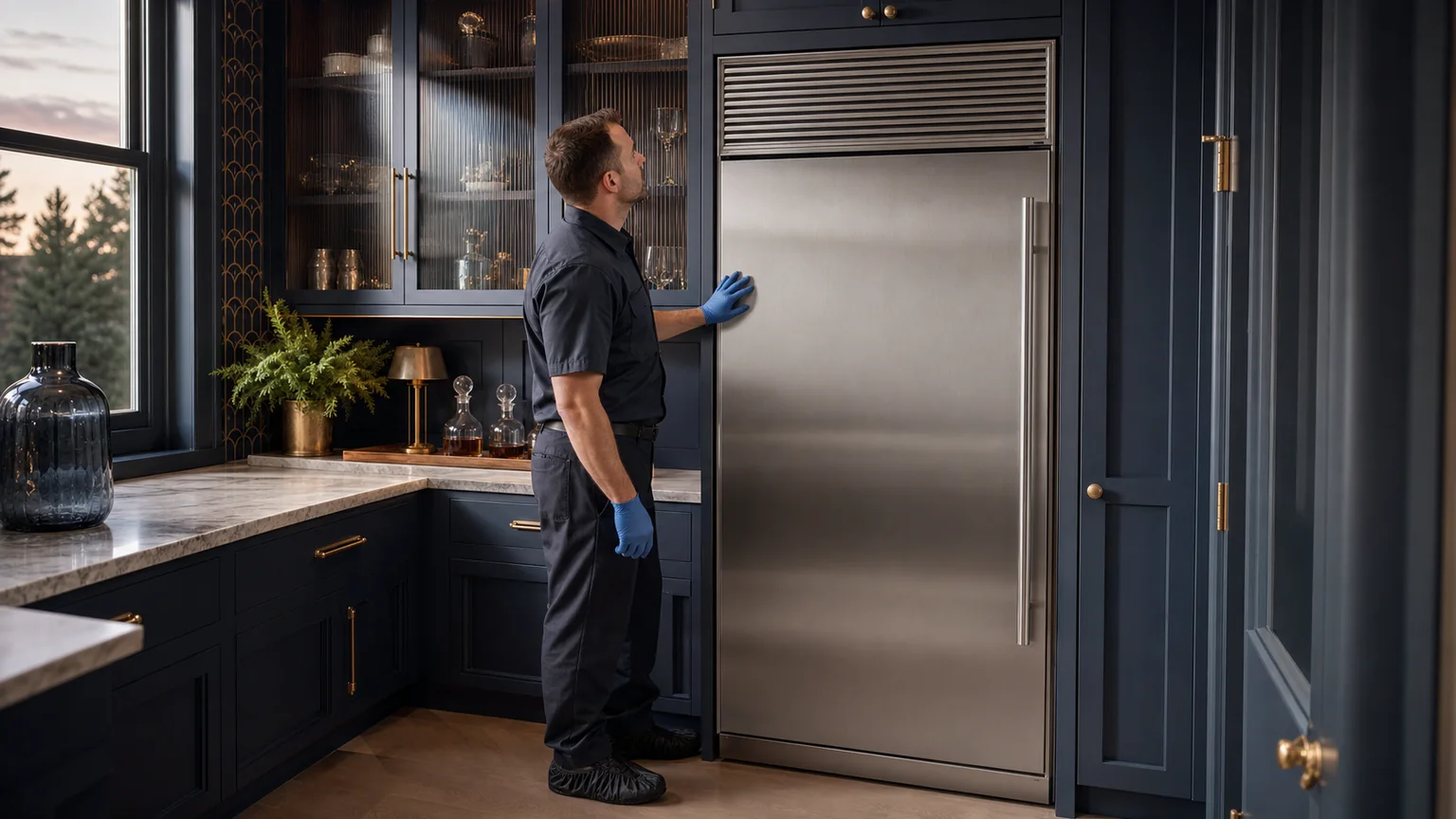 Built-in refrigerator service